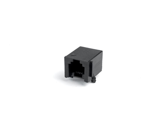 616-PCB-4P4C-90度-黑色加厚